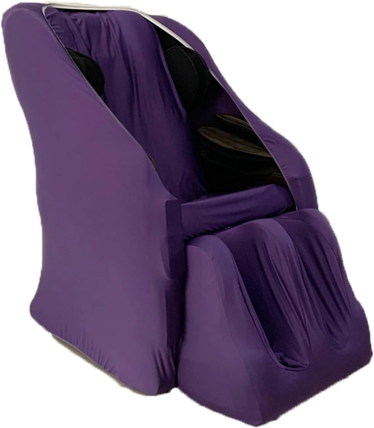 Full Body Shiatsu Massage Chair Protector, Dustproof Massage Chair Cover Waterproof Zero Gravity Chair Covers Super Soft Stretch Fabric Recliner Cover,Conjoined feet Cover