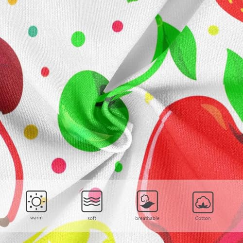 Cotton Toddler Underwear Floral Colorful Fruits Girl Panties Cute Print Underpants Briefs 2t3