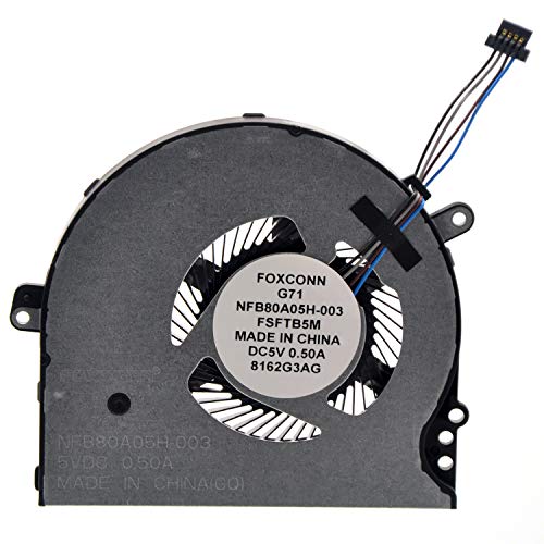 Ventilateur PC portable HP Pavilion 15-CC anti surchauffe 927918-001