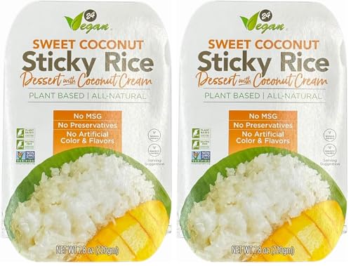 24Vegan - Sweet Coconut Sticky Rice | Ready to Eat