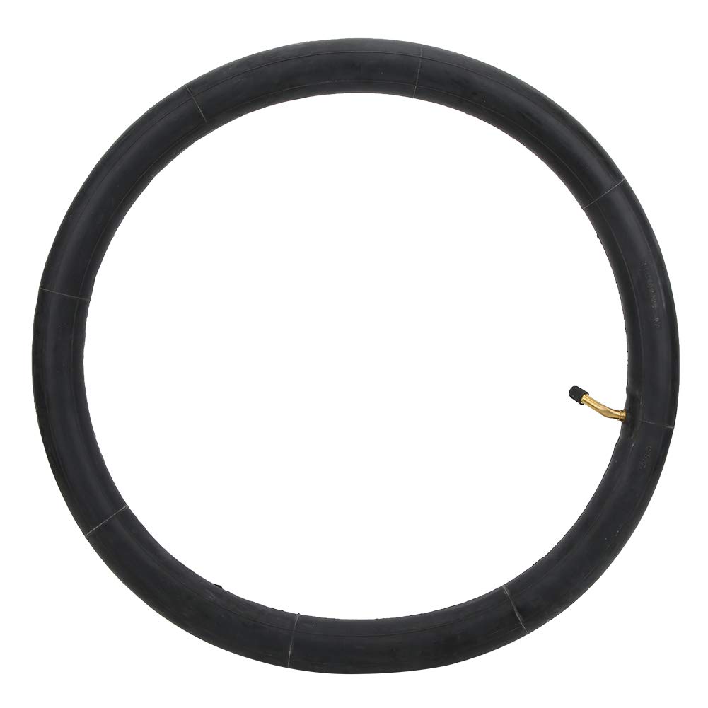 Yctze Electric Bike Butyl Inner Tube with Metal Bent Valve, 16x2.5 Tire Inner Tube, Accessories for Mobility Scooters, 18x2, 14x2.5 (18X2.125 curved mouth)