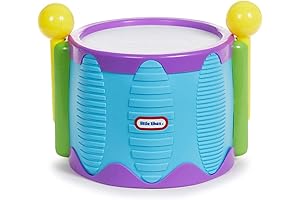 Little Tikes Tap-A-Tune Drum - First Soft Drum for Babies