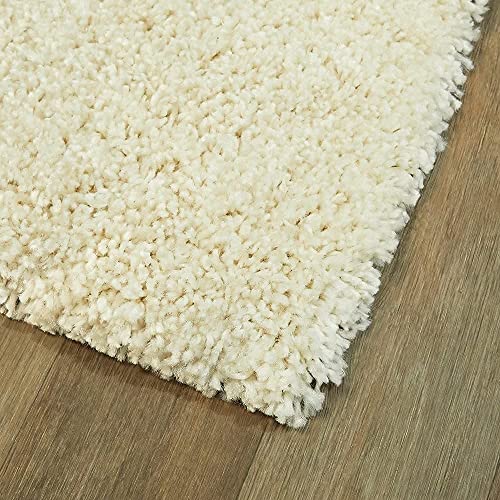 Image of Modern Soft 3D Shaggy Fur Carpets for Living Room Thick Fluffy Rugs for Bedroom, 6x6 Feet Square Multi Color