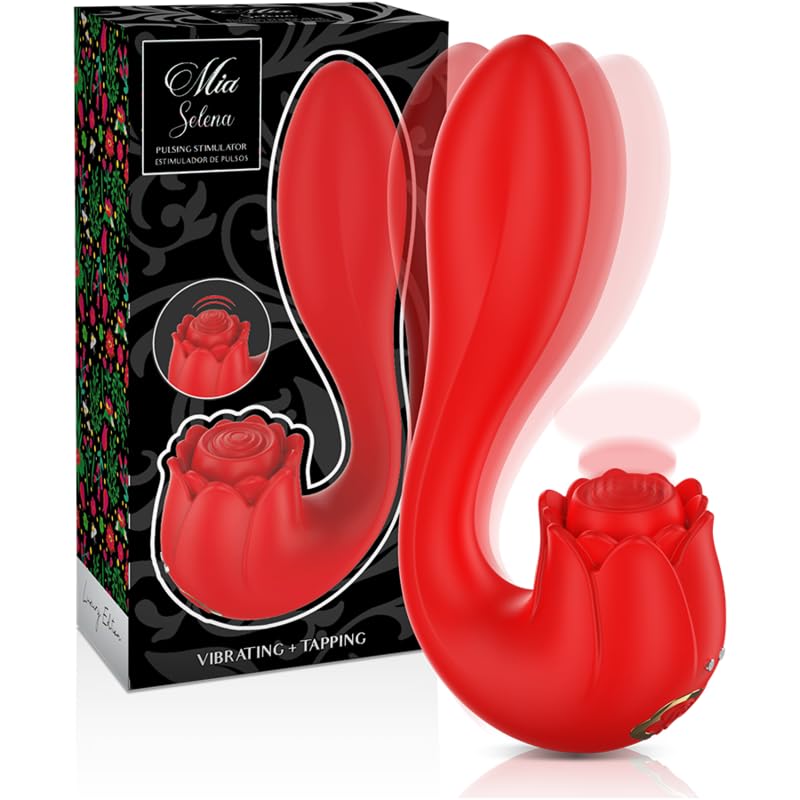 MIA - Selena Stimulator Vibrating Tapping Red