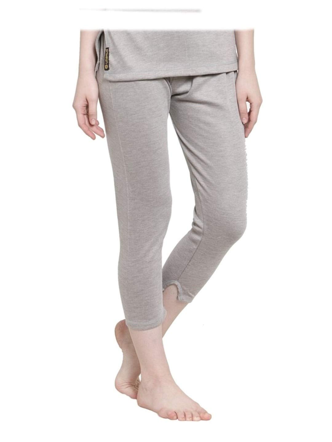 Uzarus Women's Slim Fit Gold Thermal Bottom Wear M - Image 2 thumbnail