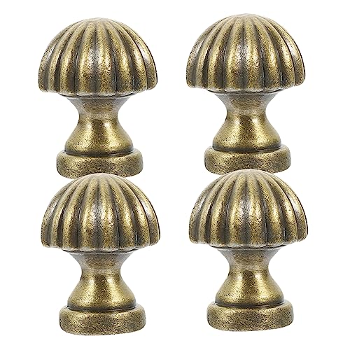 OSALADI 4 Piezas Decoración De La Tapa De La Lámpara Lámparas Táctiles Para Mesa De Noche Lámpara Led Ligero Remate De La Lámpara Luz De Techo Llevada Lámparas De Escritorio Led Metal