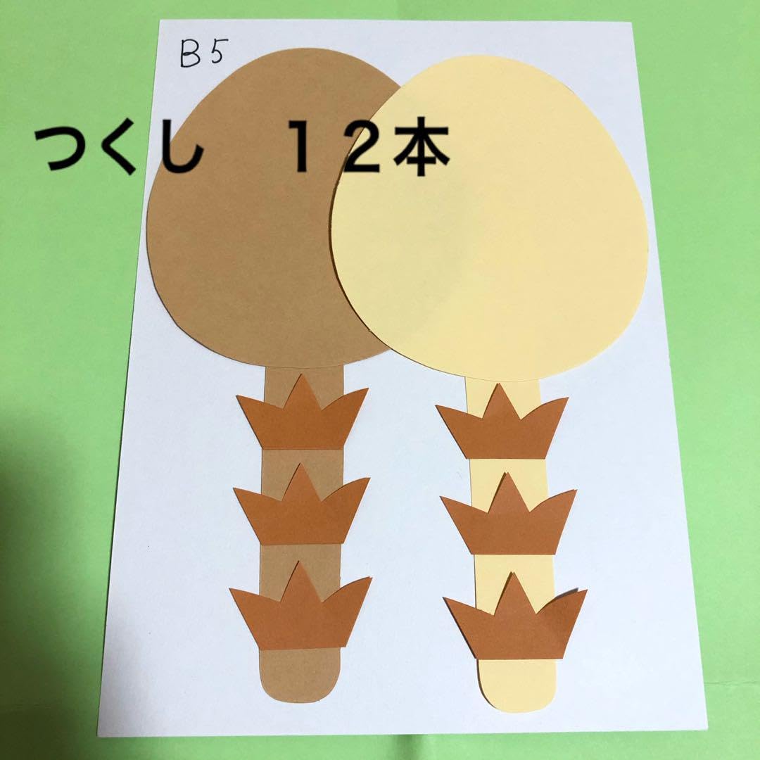壁面　製作キット Amazon.co.jp: つくし 壁面製作キット 12枚 春 進級 入園 卒園 入学