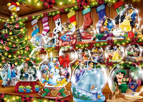 Ravensburger Puzzle Disney Schneekugelparadies - 1000 Teile Puzzle