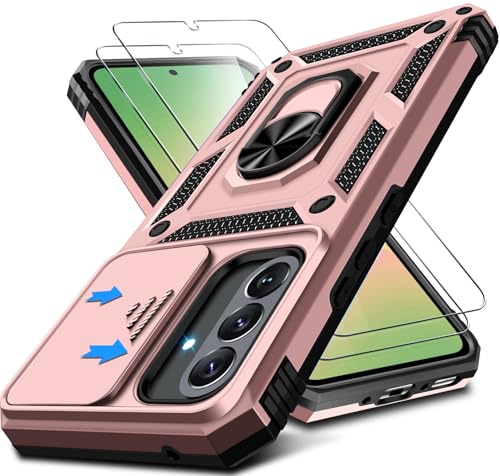Kameraschutz Handyhülle für Samsung Galaxy Hülle mit schutzfolie*2