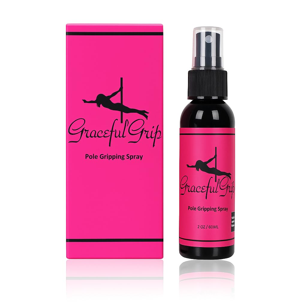 Pole Dance Hand Grip Spray - Dry Hand Sweat Resistant Enhance Control Gripping Solution - Professional Long Lasting Vegan Skin Friendly High Performance Firm Liquid Rosin Chalk Gel