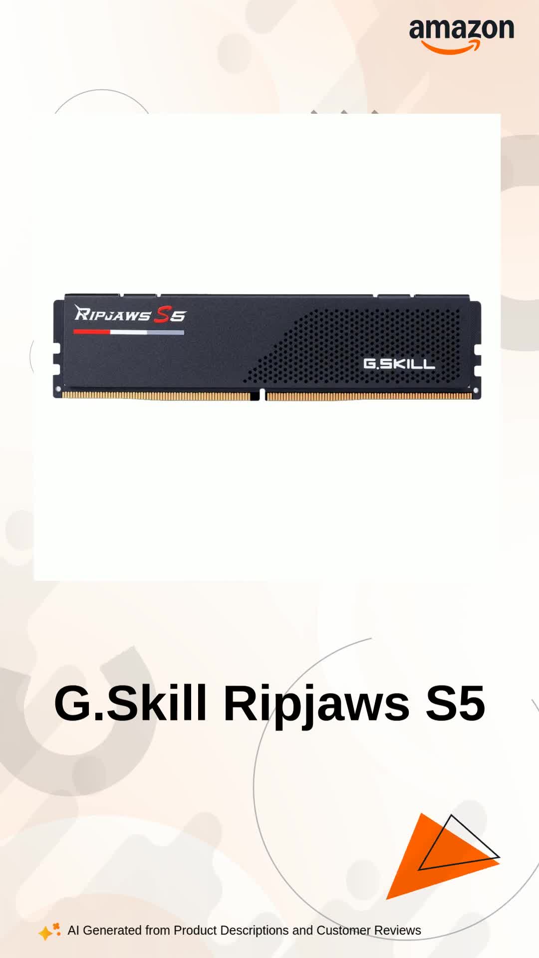 G.Skill Ripjaws S5 DDR5 Desktop RAM Memory