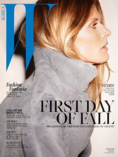 Amazon Co Jp 韓国雑誌 W 15年 8月号 Exo Kai Shinee テミン Fxクリスタル 記事掲載 等 ホビー 通販