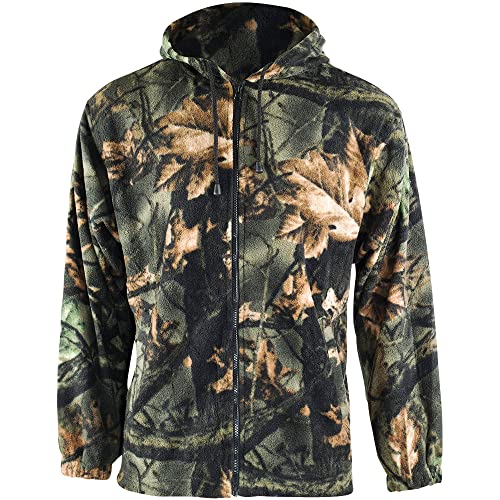 TrailCrest by Treel Chambliss Full Zip Camo Hoodie Sweatshirt