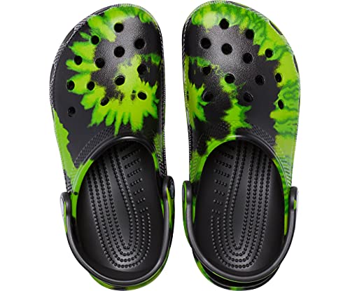 Image of Crocs Unisex Adult Black /Lime Punch Clog (205453)