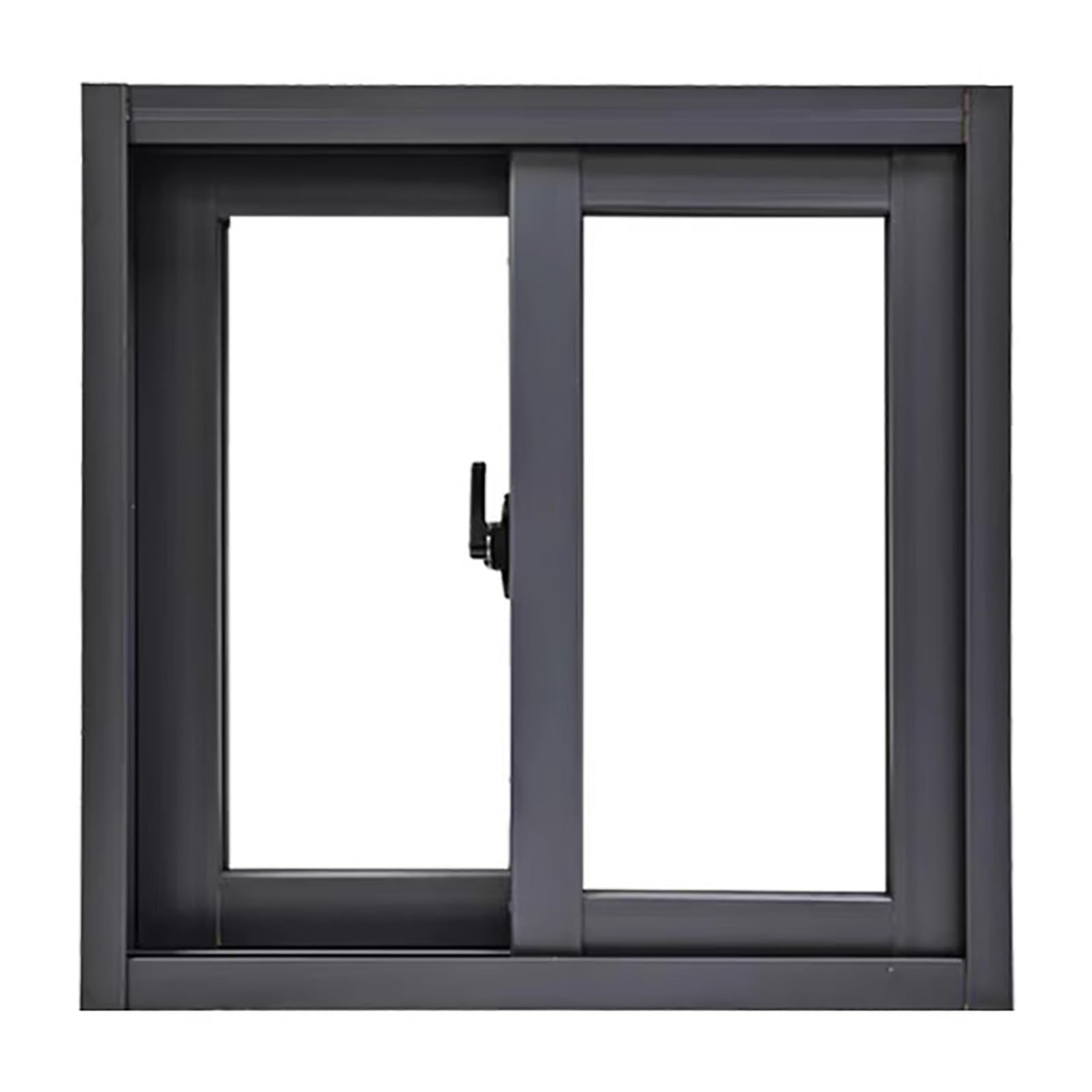Fenstergitter aus Aluminiumlegierung, Kellerfenster mit Sicherheitsglas und Fliegengitter, Abschließbar, für Schuppen, Badezimmer, Keller und Hühnerställe(50x50cm)
