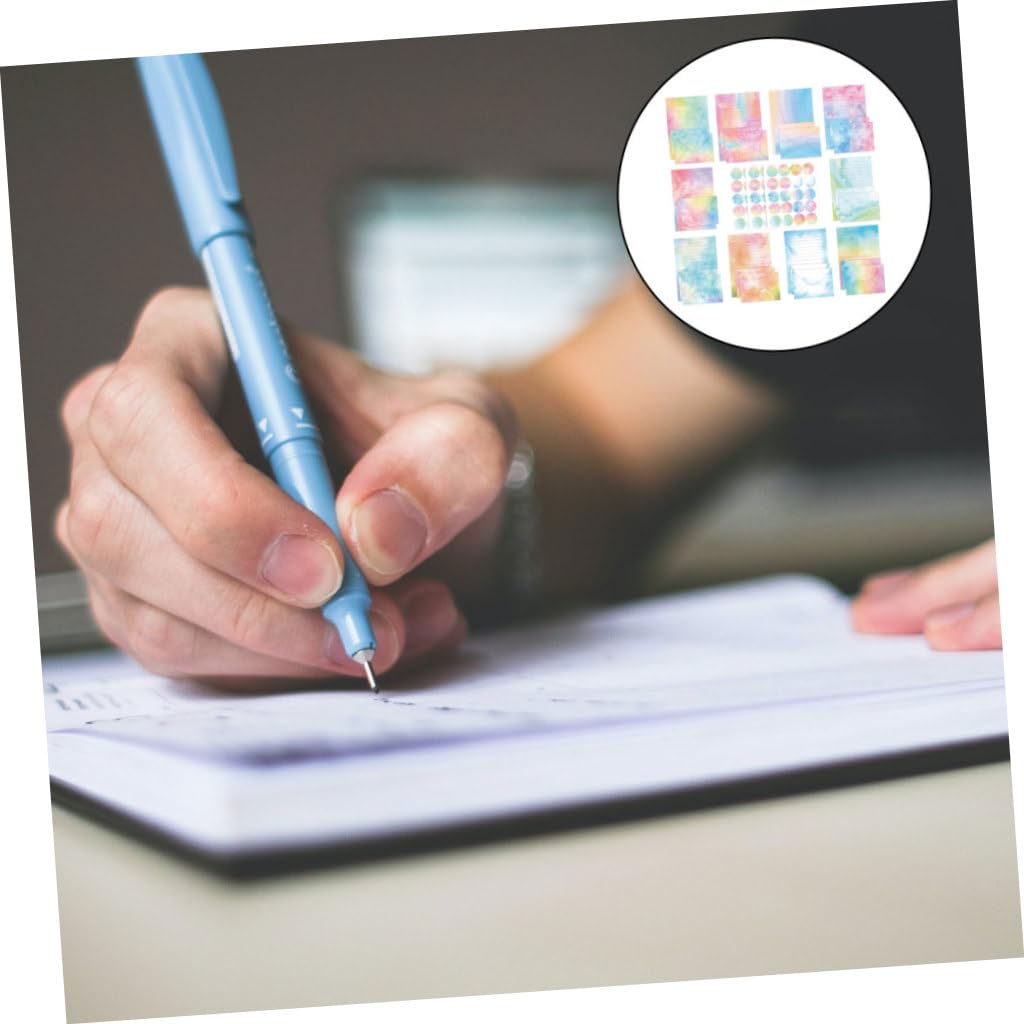 Briefpapier Umschlag 60 Stück mit Kreativen Mustern aus Papier Dekoratives Schreibpapier für Einladungen und Botschaften Inklusive Umschlägen und Aufklebern