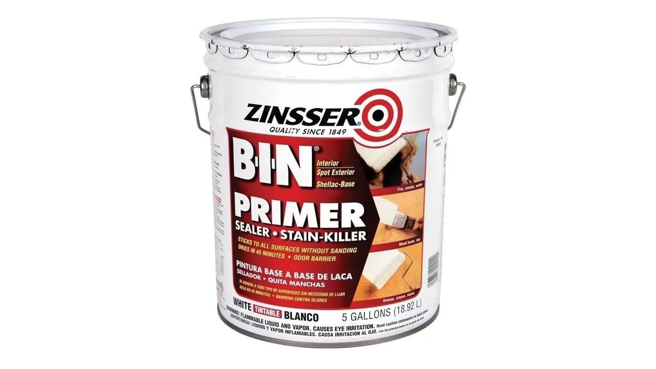 Rust-Oleum 270976 Advanced Synthetic Shellac Primer, 1-Gallon, White
