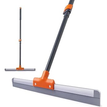 Cleanhome Squeegee Shower 43 cm Wide Rubber Squeegee for Floor