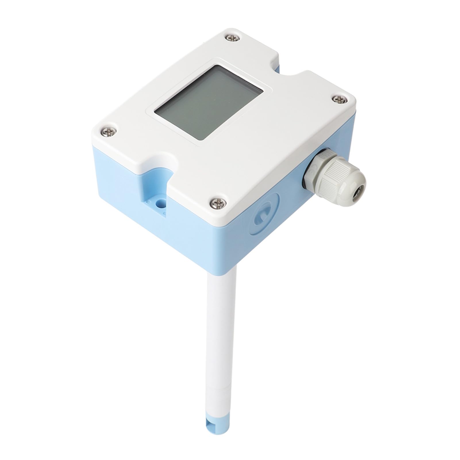 FTVOGUE Transmisor de Humedad de Temperatura Dividida, Sonda de Sensor de Temperatura y Humedad de Plástico ABS, Monitor de del Aire de Alta Precisión, Resistente a la Corrosión para Monitoreo en