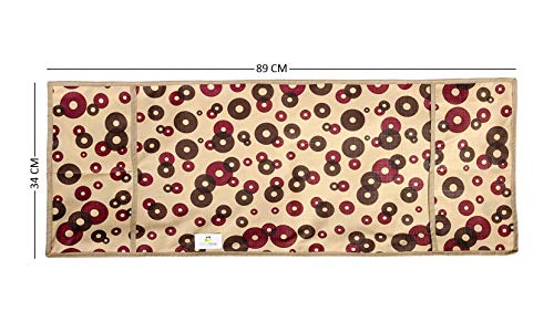 Image of Homestrap Printed Microwave Oven top cover for 20 litre- Beige
