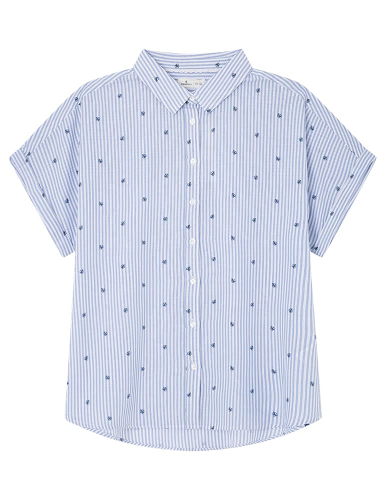 Springfield Blouse, Navy, 10 (S)