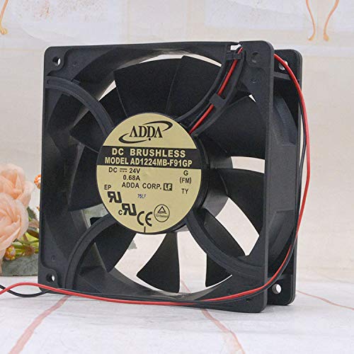 ADDA 12CM 24V 0.68A AD1224MB-F91GP 12038 Inverter Large Airflow Cooling Fan