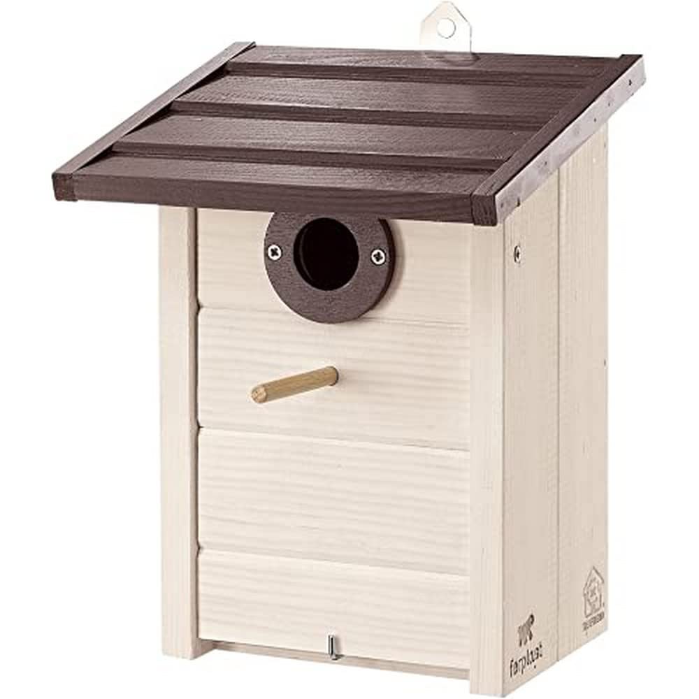 FERPLAST Nido para Aves Silvestres 28,8X17,6X26,8CM Blanco