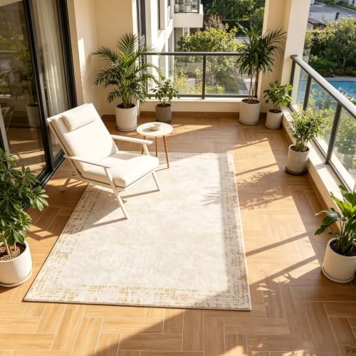 Tapis moquette grand format 150x200cm résistant pour salon - 8
