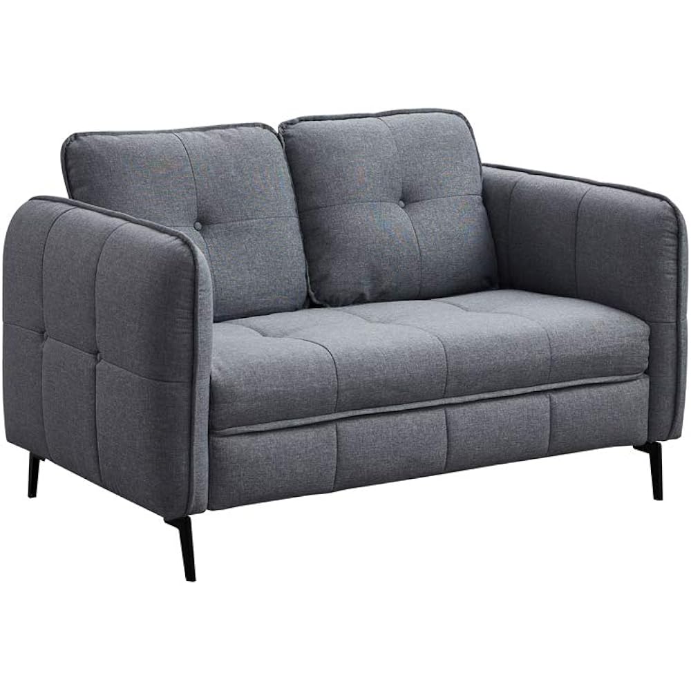 Panana Modern Linen Fabric Sofa 2 Seater Sofa Loveseat ...