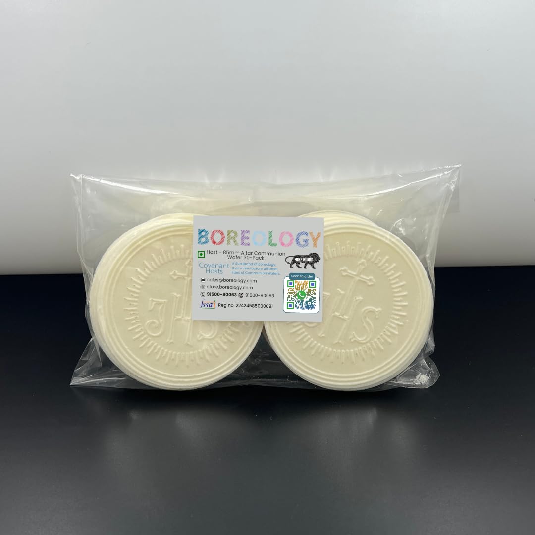 Host - 85mm Altar Communion Wafer 30 Per Pack
