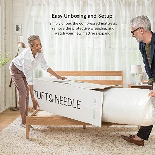 Tuft & Needle - New Mint Medium Gel Foam Full Mattress - Enhanced Cooling, Responsive Comfort, Pressure Relief and Support, CertiPUR-US, 100-Night Trial, and 10 Year Limited Warranty - Thumbnail 2
