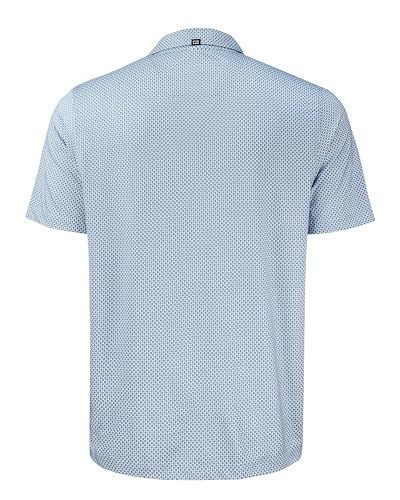 Cutter & Buck Pike Eco Diamond Dot Print Recycled Mens Big & Tall Polo2