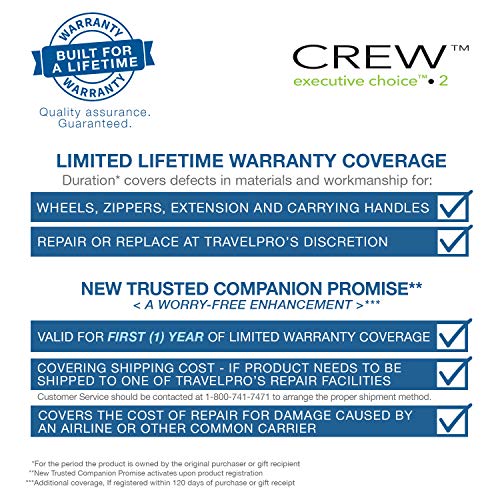 Travelpro Crew Executive Choice 2 Pilot Underseat Brief with USB Port, Black, 16-Inch