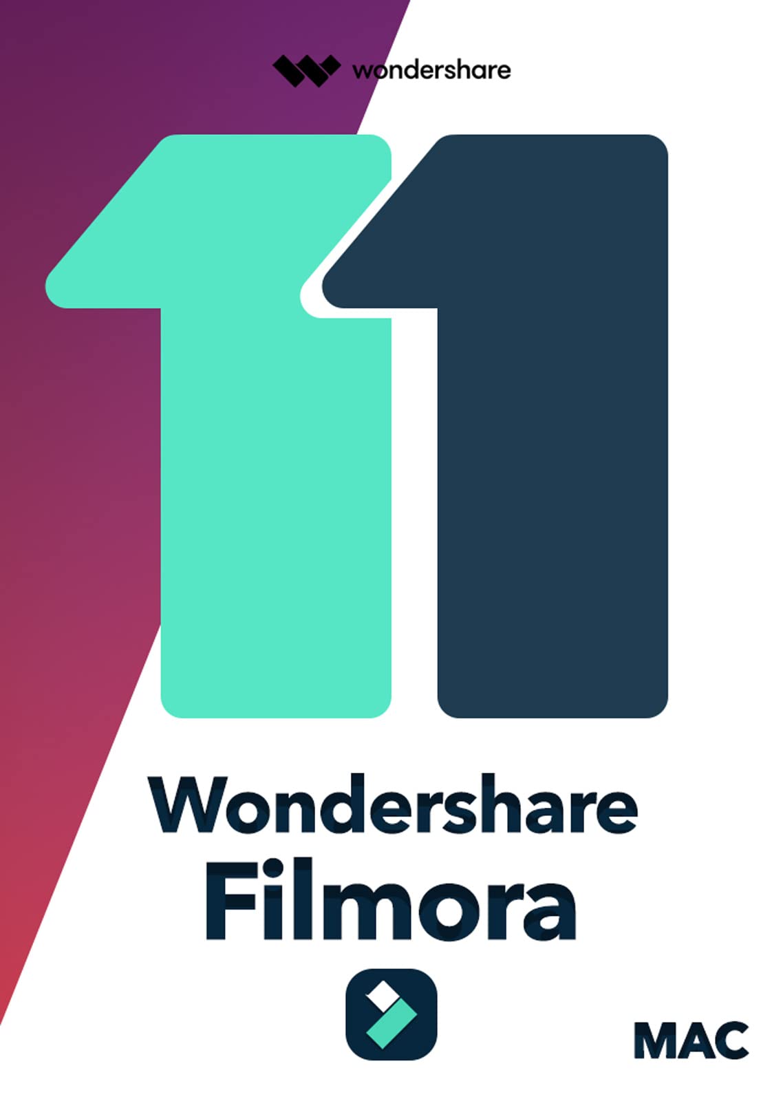Filmora Video Editor für MAC PC- lifetime Vollversion (Product Keycard ohne Datenträger)