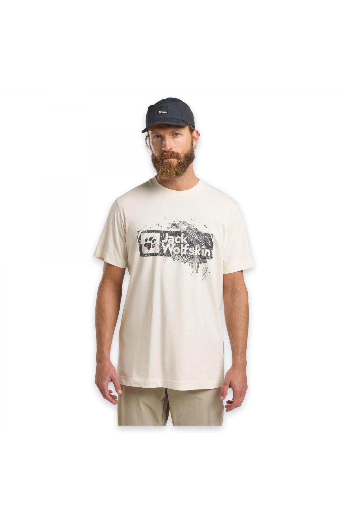 Jack Wolfskin Brand T M, T-shirt Mężczyźni