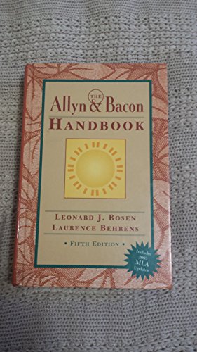 Allyn & Bacon Handbook with MLA Guide, The (5th... 0321209273 Book Cover