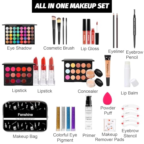Fenshine-All-In-One-Makeup-Kit-for-Women-Full-Makeup-Gift-Set-for-Beginners-Makeup-Essential-Starter-Bundle-Include-Eyeshadow-Palette-Lipstick-Eyebrow-Pencil-Brush-Set-Type-C