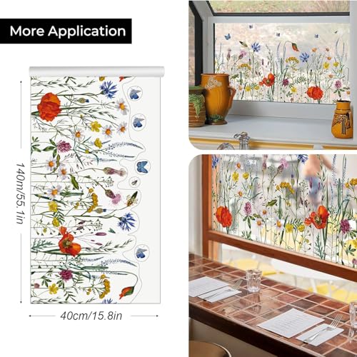 Vinilo decorativo para ventana 140x40 cm Liwo miniatura 6