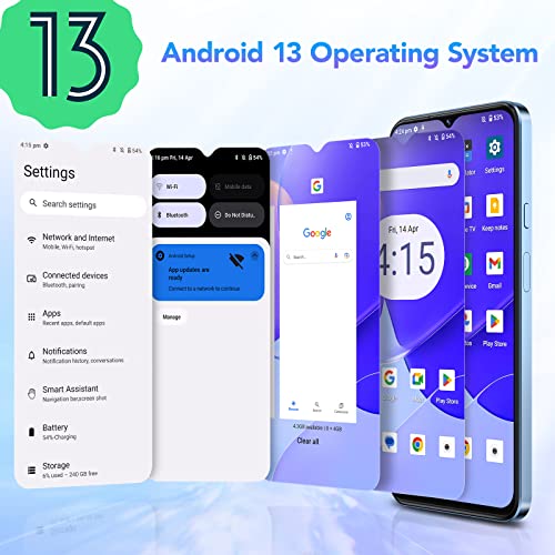 CUBOT P80 - 6,5" FHD+ smartphone med 48 MP kamera och 8GB RAM