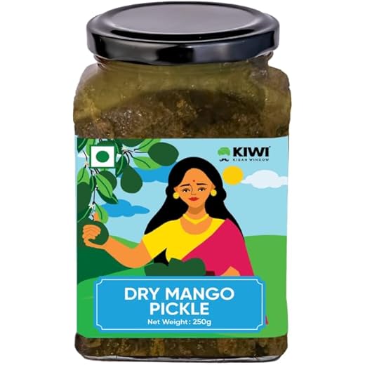 Kiwi Kisan Dry Mango Pickle 300g