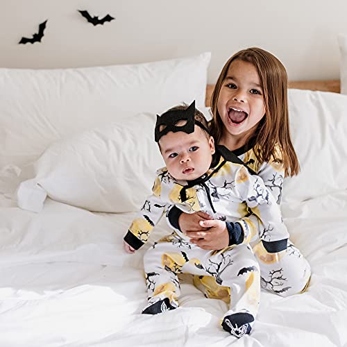 Image of Burt's Bees Baby unisex-baby Sleep & Play, Organic One-piece Romper-jumpsuit Pj, Zip Front Footed Pajama