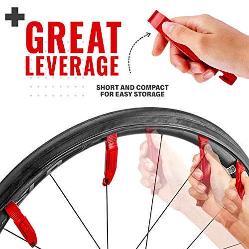 Pro Bike Tool Lot De 3 Leviers De Pneu De Vélo – Outil De Démontage De Pneu Solide Et Durable Pour Pneus De Vélo De Route Ou De Montagne #TOP4