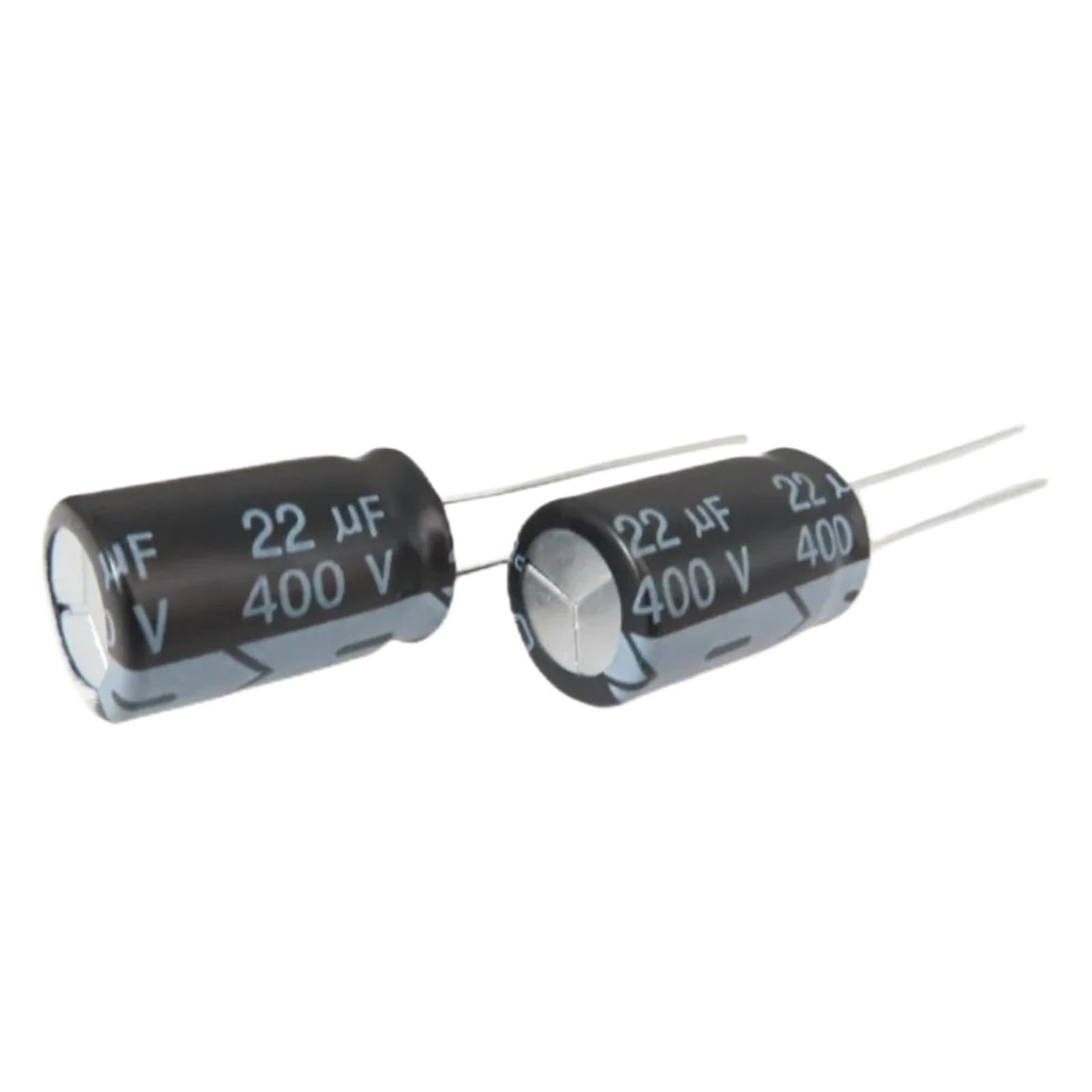 Condensateurs électrolytiques 400V 22uF en aluminium pour réparation électronique, lot de 10