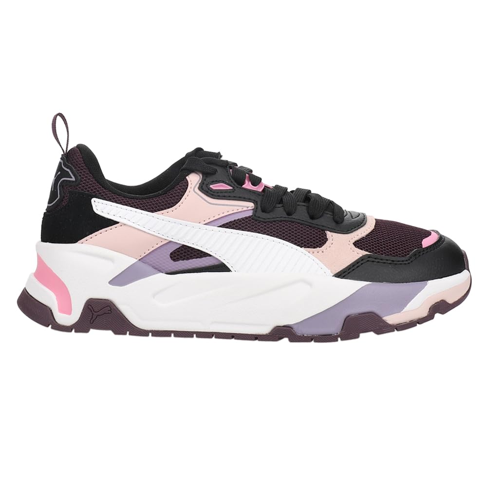 Baskets PUMA Trinity multicolores à lacets style running rétro - 7