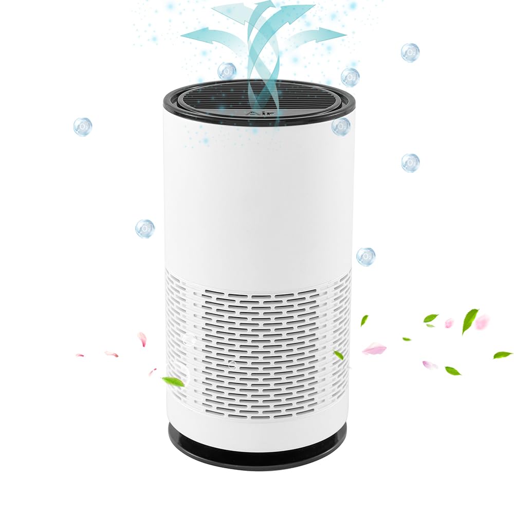 Occuwzz USB Car Humidifier,Mini Portable Humidifiers Air Purifier,Small USB Desktop Air Purifier for Home Bedroom Office