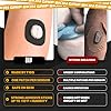 Skin Grip Adhesive Patches Compatible with Dexcom G7 & Stelo CGM with Cutout – Waterproof & Sweatproof Cover for Continuous Glucose Monitor Sensor, Stays Secure for 10-15 Days – 20 Pack, Black