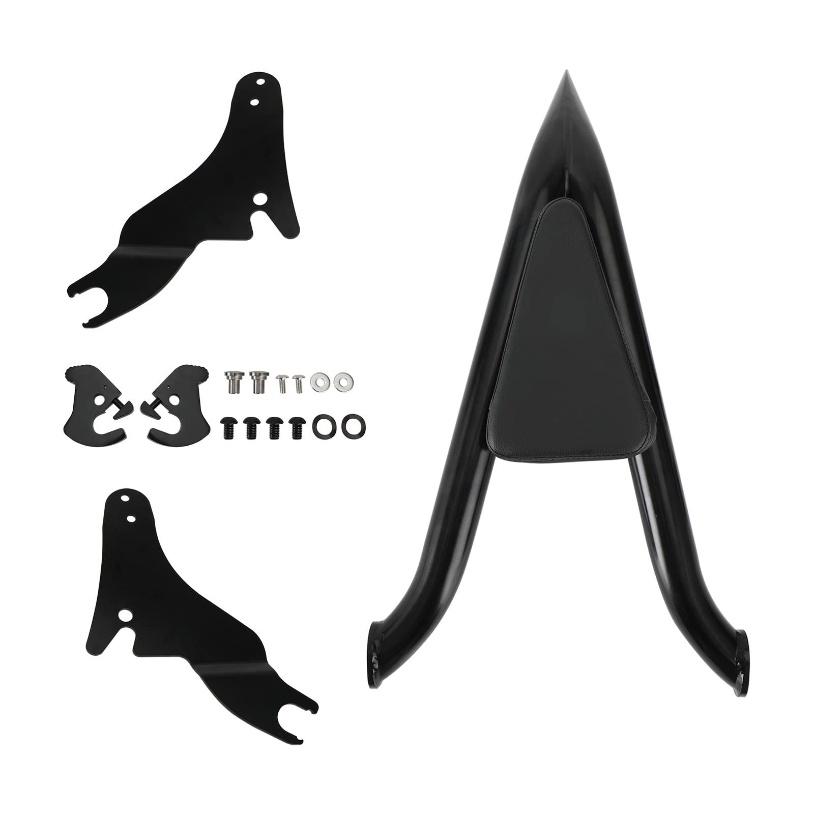 (incomplete) Areyourshop Passenger Backrest Luggage Rack fit for Harley CVO Road Glide/Touring Road King/Road Glide/Street Glide 2009-2022