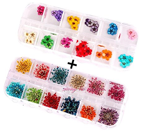 XICHEN 36 Starry Plus 36 Five Flower Flower Three-Dimensional Applique 3D Nail Stickers