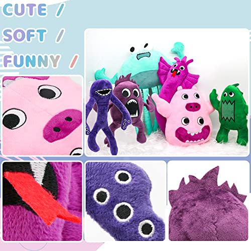 Nucucina 6Pcs Garten Of Banban 3 Plush Toy For Fans Gift 10'' Garten Of Ban Ban Plush Soft Stuffed Figure Doll For Kids And Children Great Birthday Gift #TOP5