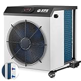 Pool-Wärmepumpe XPS-35 3,5kW bis zu 12m³, COP 5,5 - Energieeffiziente Poolheizung für Aufstellbecken - Ultrakompakte Poolheizung